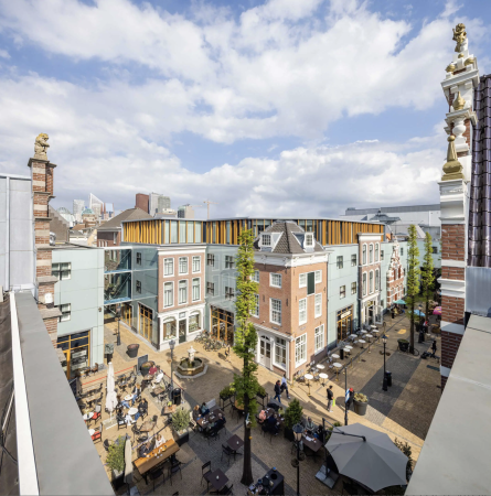 Nieuw winkelgebied in centrum
